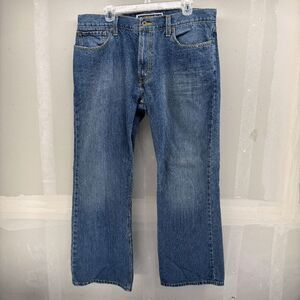 Levis Mens Low Boot Cut 527 W36 L31 Blue Jeans Medium Wash